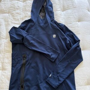 Men's Navy Blue Hooded Sweater